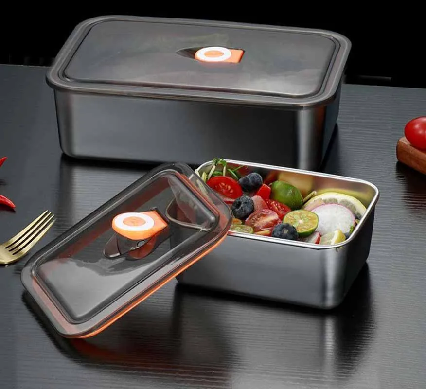 

Контейнер из нержавеющей стали для сохранения свежести продуктов, 304