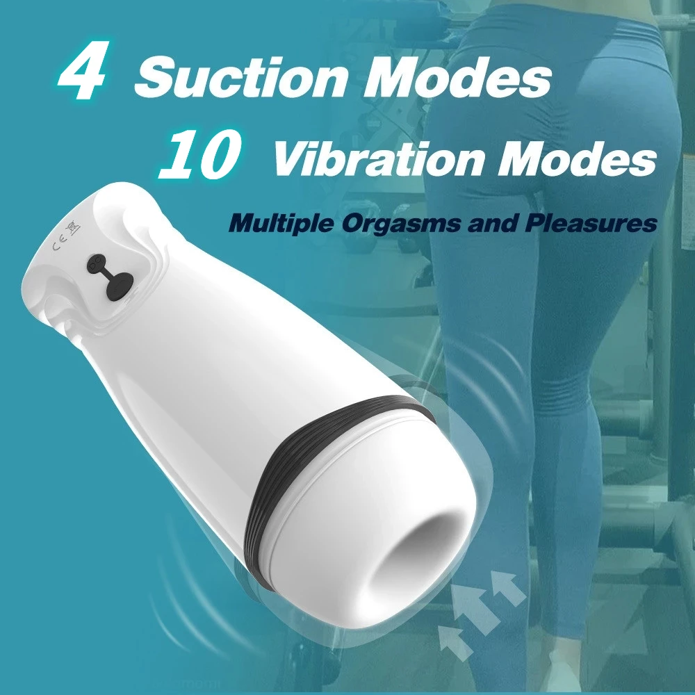 Male Masturbator Automatic Cup Blowjob Sucking Sex Machine Suction Blowjob Vagina Masturbation Pussy Vibrator Sex Toys for Men