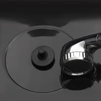 Bac à shampoing portable, avec 2 seaux à eau, lavabo de coiffure de 30 cm de profondeur, unité de lavage de cheveux mobile à hauteur et angle réglables 3