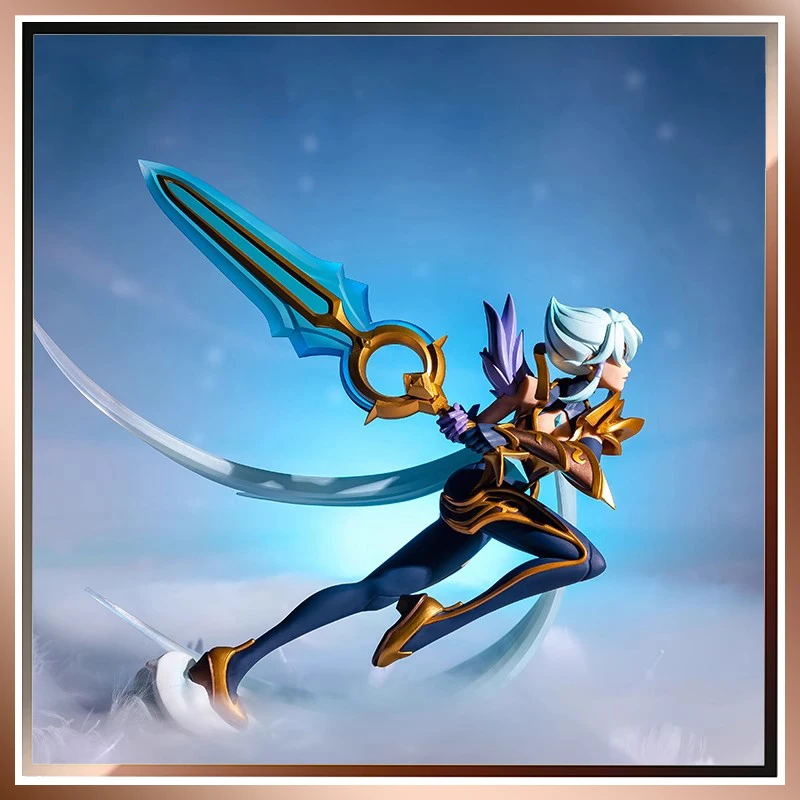 

Original Lol The Exile League Of Legends Dawnbringer Riven Animation Character Game Character Model Desktop Decoration Handmade