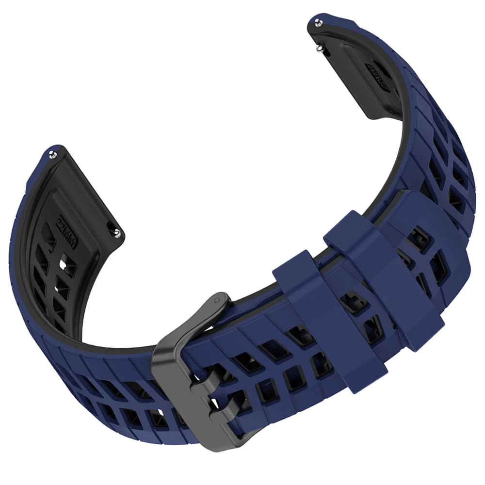 Stylish 22mm Sport Silicone Watch Band - Premium Comfort and Durability