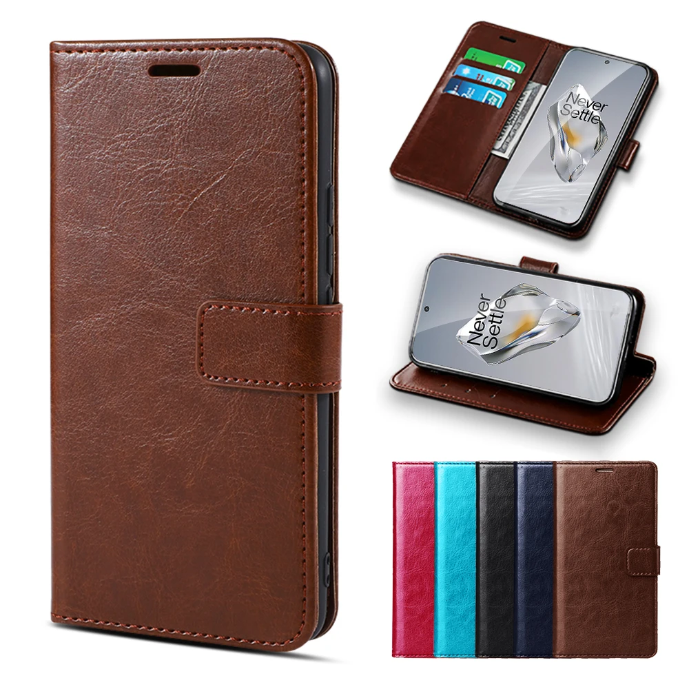 Custodia A Portafoglio In Pelle Stile Libro Per Oneplus12 Oneplus 12 5G Supporto Magnetico Coque One Plus 12 Plus12 Onemore 12 1 + 12