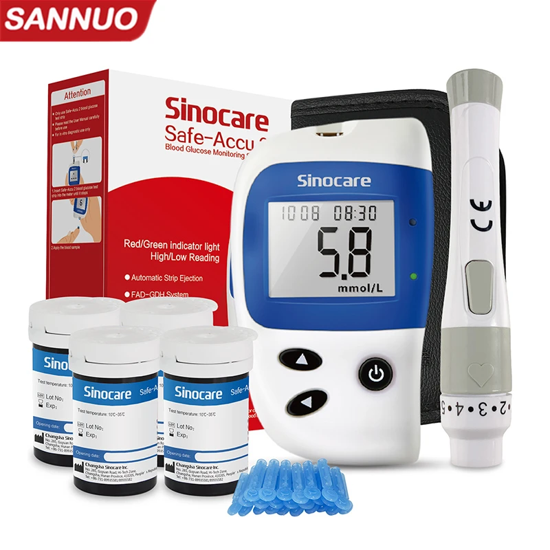Sannuo Sinocare Safe ACCU2 Blood Glucose Meter for 13.61 USD with