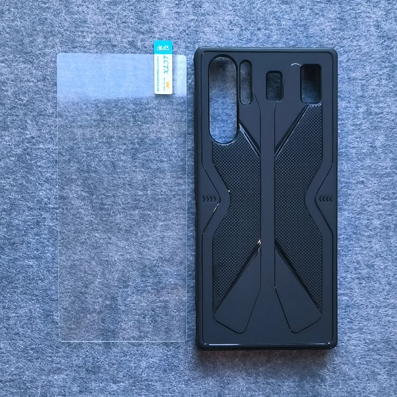 Pellicola Di Vetro 2 In 1 Per Zte Nubia Red Magic 9 Pro Custodia Cover Posteriore In Tpu Per Red Magic 9 Pro Plus Guscio Protettivo Redmagic 9 Pro +