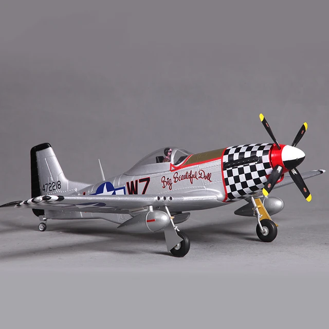 FMS P51 Mustang Big Beautiful Doll: A remarkable model plane paying tribute to aviation history.