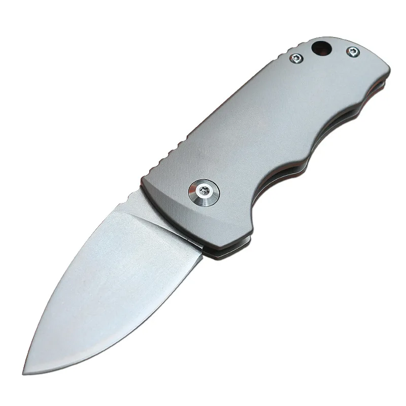 

Outdoor folding knife multifunctional m390 folding knife camping survival titanium alloy high hardness portable knives