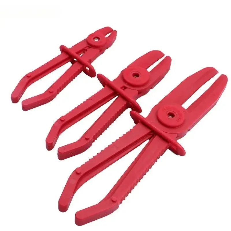 New 3Pcs/Set Hose Tube Clamp Pliers Tool Brake Fuel Water Line Clamp Pliers for Hose Removal Hand Tool for Car Repair