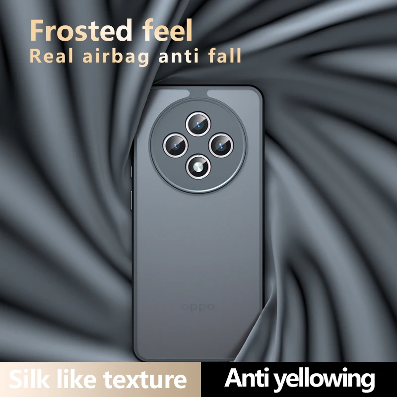 Luxury Matte Transparent Armor Case - Shockproof Acrylic Bumper Cover