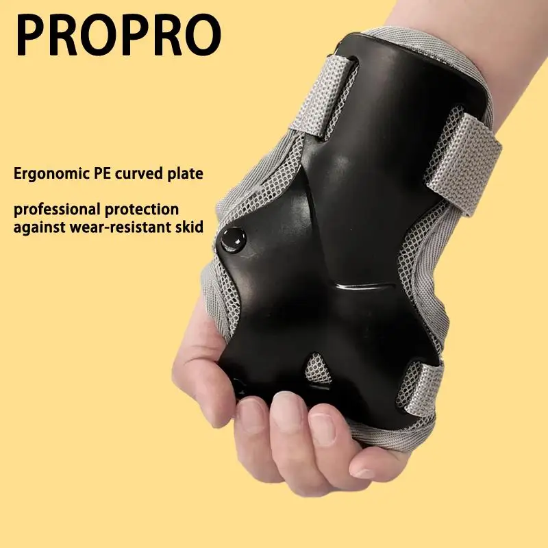 

Ultimate Roller Skating and Ski Protection with Palm and Wrist Support, Your Safety Companion for Thrilling Adventures "Are you