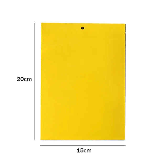 50Db Repülõ Rovarfogó Vezérlőmatrica Biztonságos Nem Mérgező Kártevőirtó Ragadós Csapdák Vízálló Kültéri Beltéri Növényekhez - Image 6