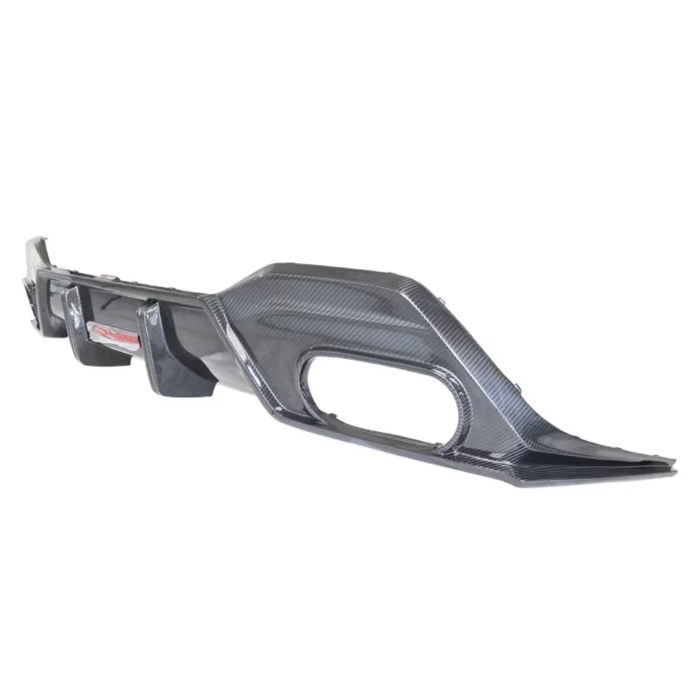 For BMW 8 Series G16-Real Dry Carbon Fiber Rear Diffuser Rear Lip Perfect Installation Spoiler