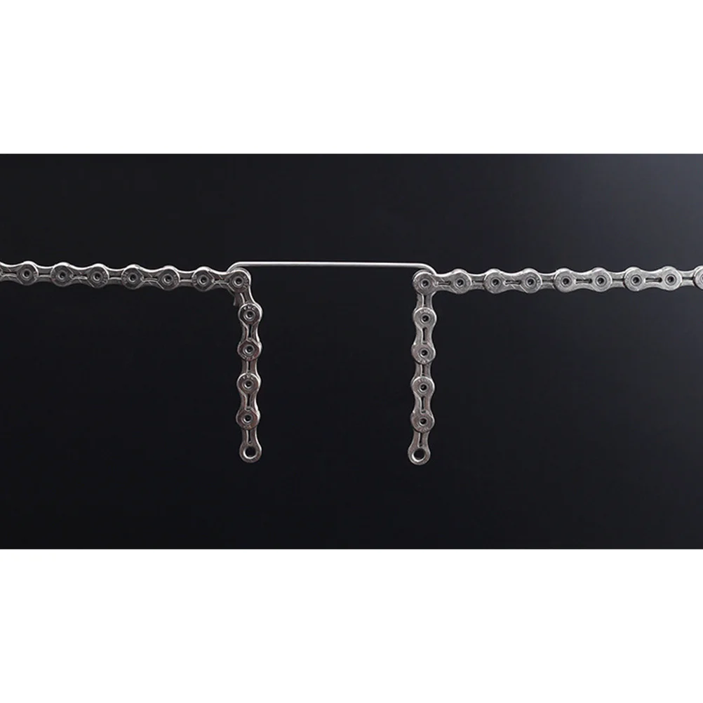 

2 Pcs Chain Repair Tool Electric Bike Steel Wire Joint Hook Connecting Aid Hooks