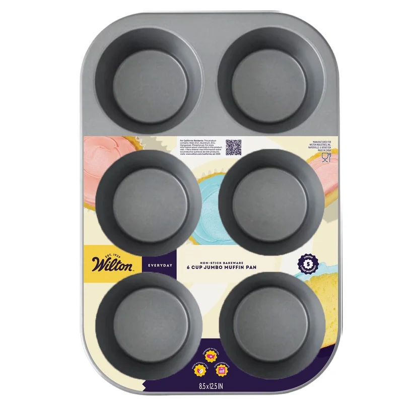 12-Cup Non-Stick Muffin & Jumbo Cupcake Pan 3