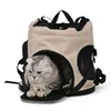 Solid Color Large Capacity Lightweight Cat Bag Go Out Portable Pet Bag Carrier Breathable Oxford Cloth Portable Pet Backpack 6
