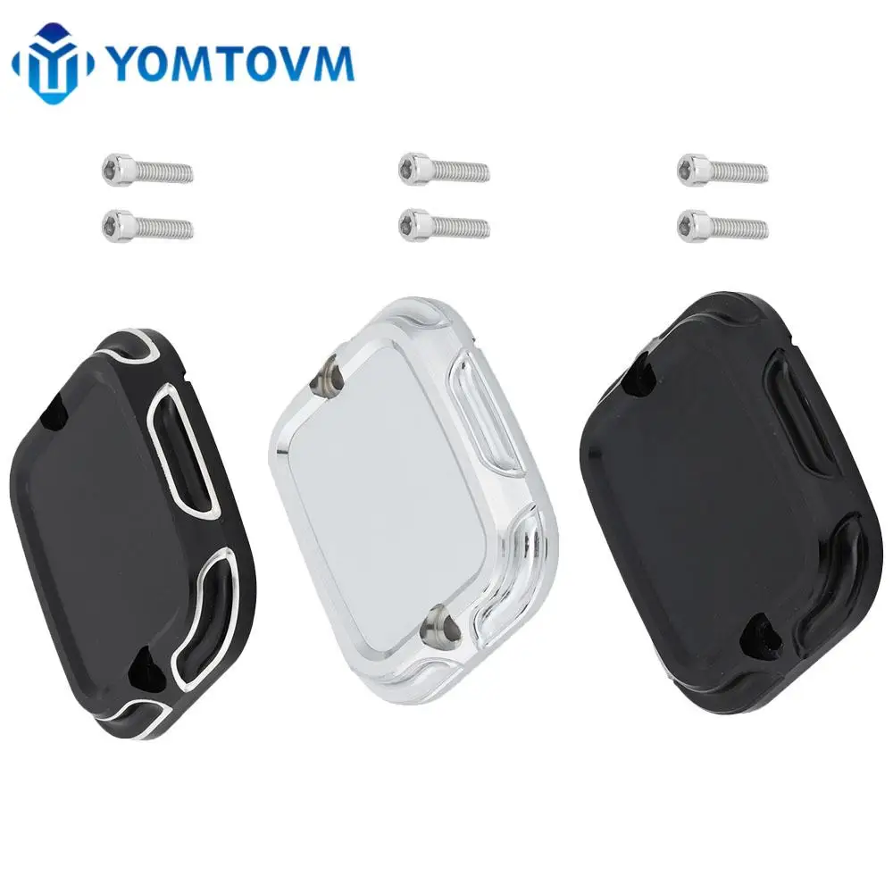 

Motorcycle CNC Aluminium Front Brake Master Cylinder Cover For Harley Dyna Softail