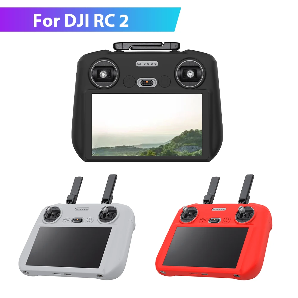 Coque Silicone DJI RC 2 Protection Télécommande Drone