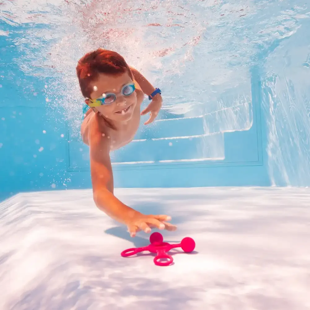 Pool Diving Toys, Kid Water Sports Swim Thru Rings for Summer