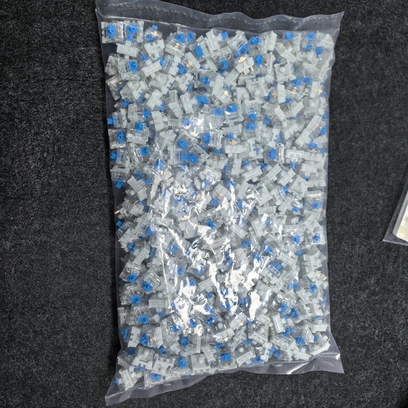 20/80/100Pcs 기계식 키보드 스위치 블루 레드 브라운 스위치 기계식 키보드용 핫 스왑 가능 3핀 크로스 스템