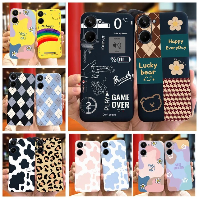 For Realme 10 2022 Lovely Printing Jelly Silicone Case For