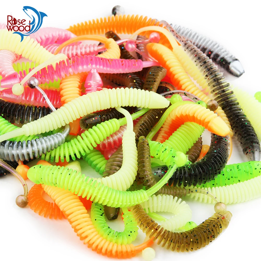 Soft Lure Fishing Earthworms Worm Artificial Bait Fishing