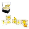 Bescon Yellow Duck 16MM 6 sides Dice set of 6, Yellow Duck D6 6pcs Set 2