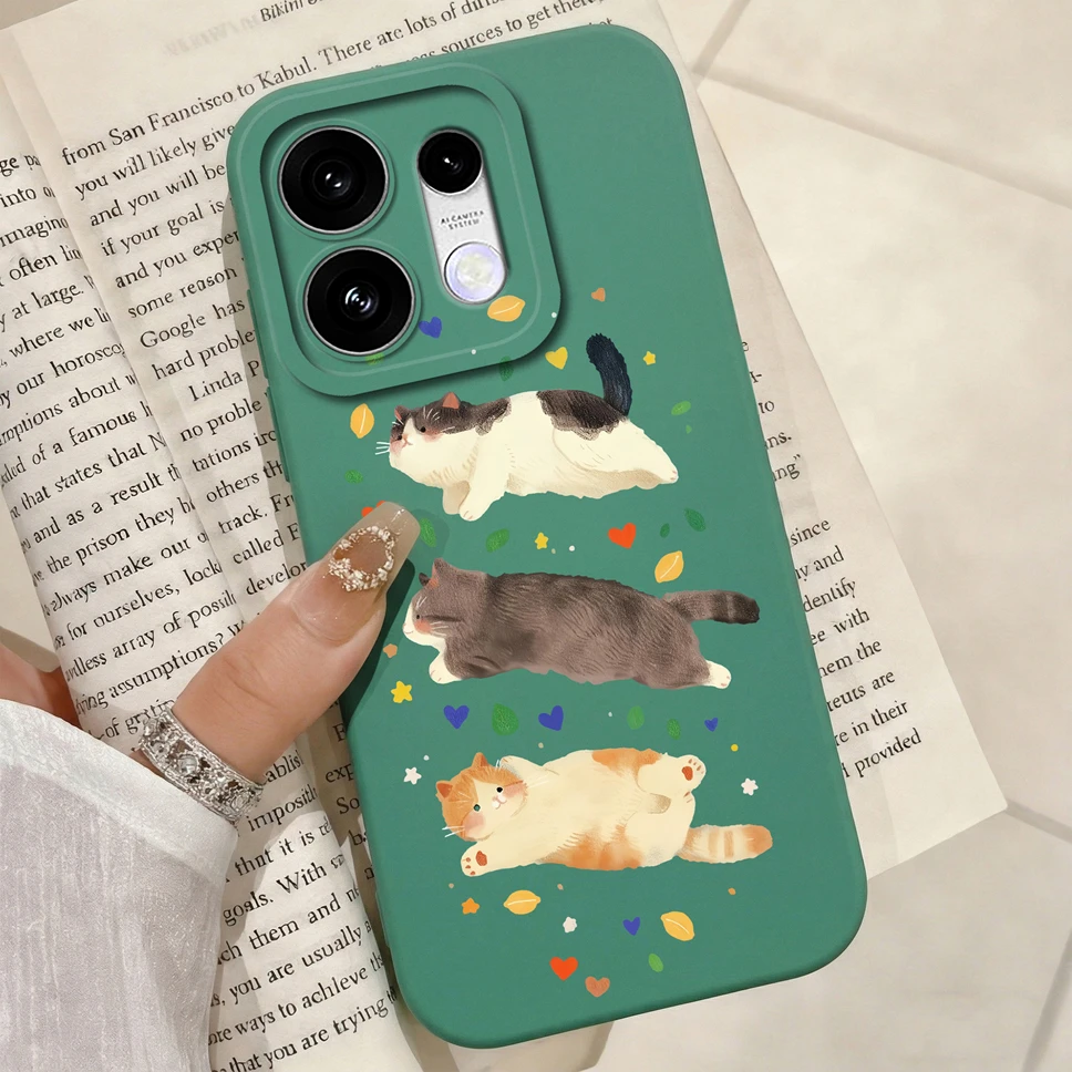 Fresh Summer Vibe Phone Case with Smooth Camera Protection and Soft Silicone Bumper