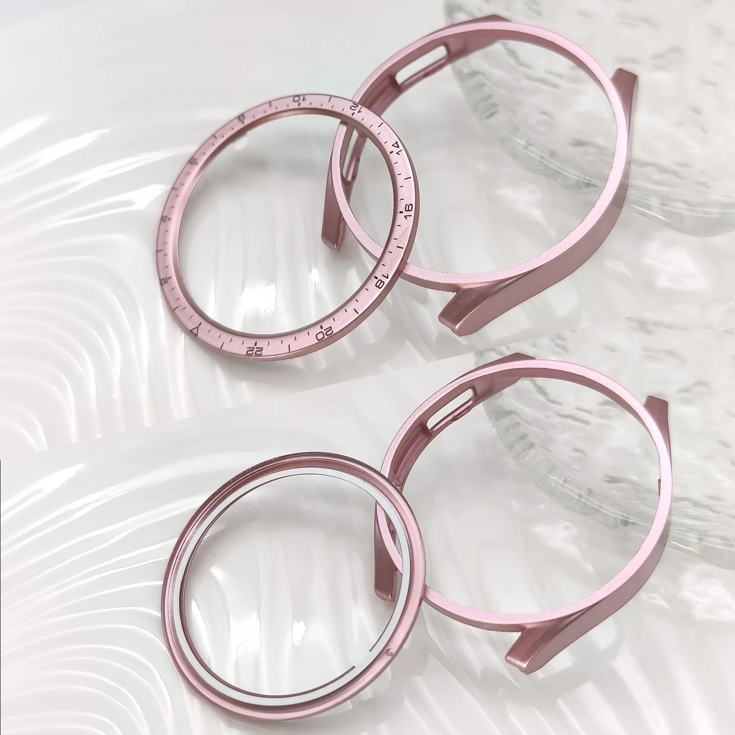 Neues Uhrengehäuse für Samsung Galaxy 6 Classic 43 mm 47 mm, digitale Lünette + Hülle für Samsung Galaxy 6 Classic Schutzhülle Zubehör – Detail 2
