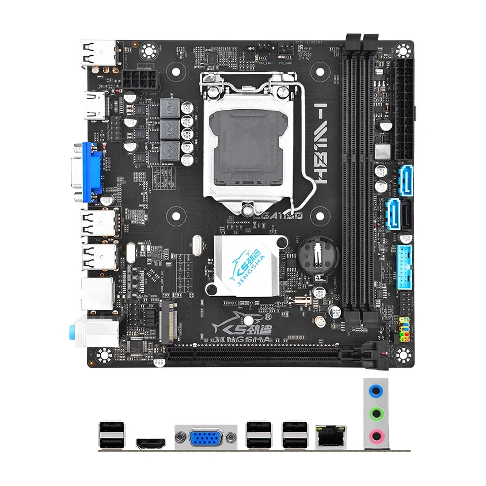 JINGSHA H81 itx Motherboard processor and memory kit core i3 4150