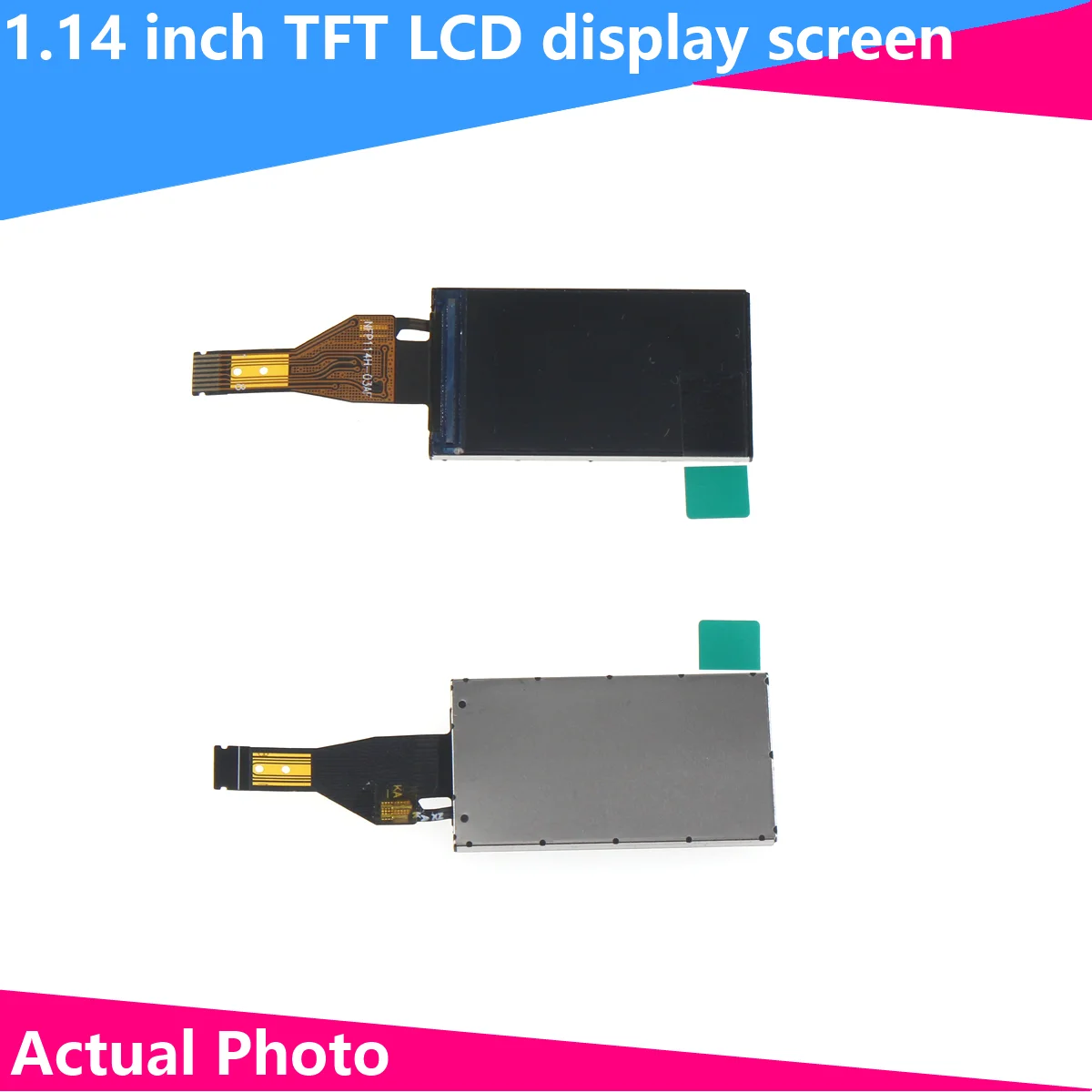 

1.14 inch TFT LCD screen color LCD screen IPS full view 135 * 240 plug-in flat cable display screen