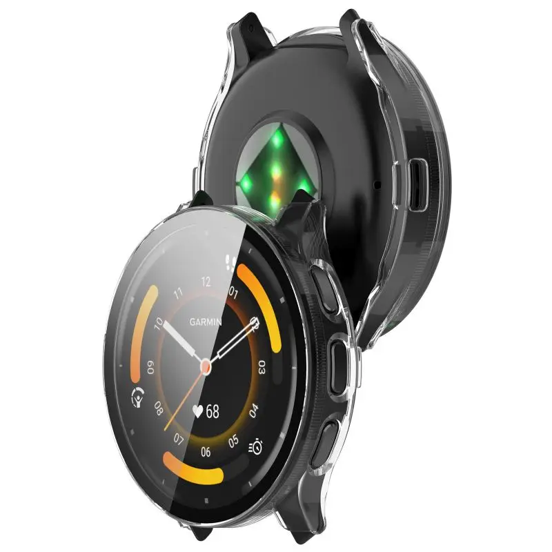 Garmin Venu 3 3S 스마트 시계 밴드 스트랩 보호 범퍼 Venu3 Venu3S 화면 보호기 쉘 액세서리 용 유리 + 케이스 커버