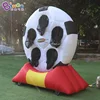 Personalized 2m/6.5ft High Inflatable Soccer Dart Board Balloon Toys For Football Shooting Sports Game 4
