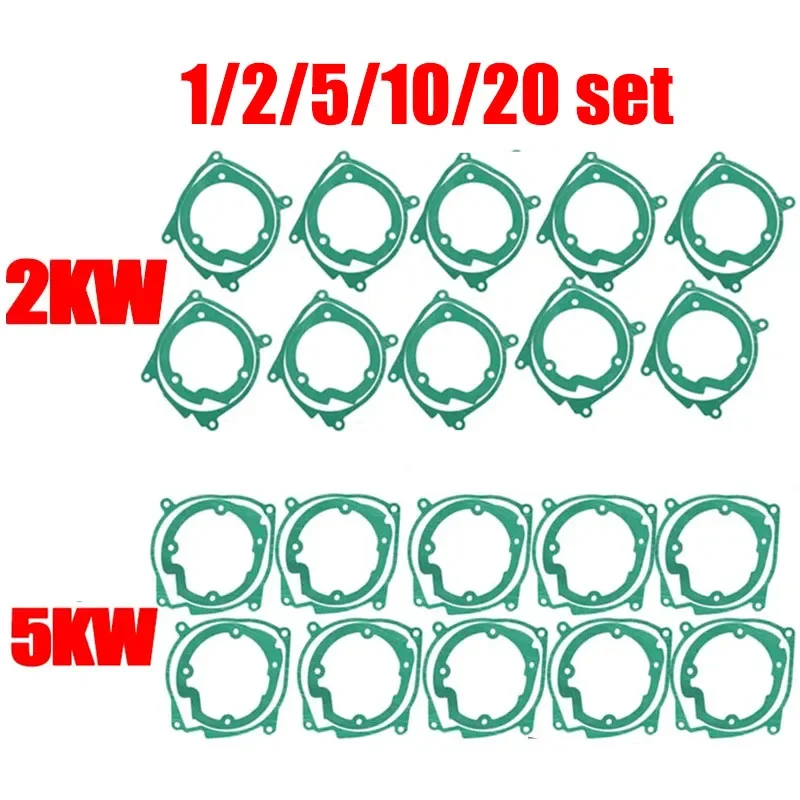 2KW 5KW Air Diesel Heater Blower Fan Motor & Burner Gasket set For Chinese heater Eberspacher Airtronic Car Truck 1/2/5/10/20x air diesel heater diesel heater burner gasket