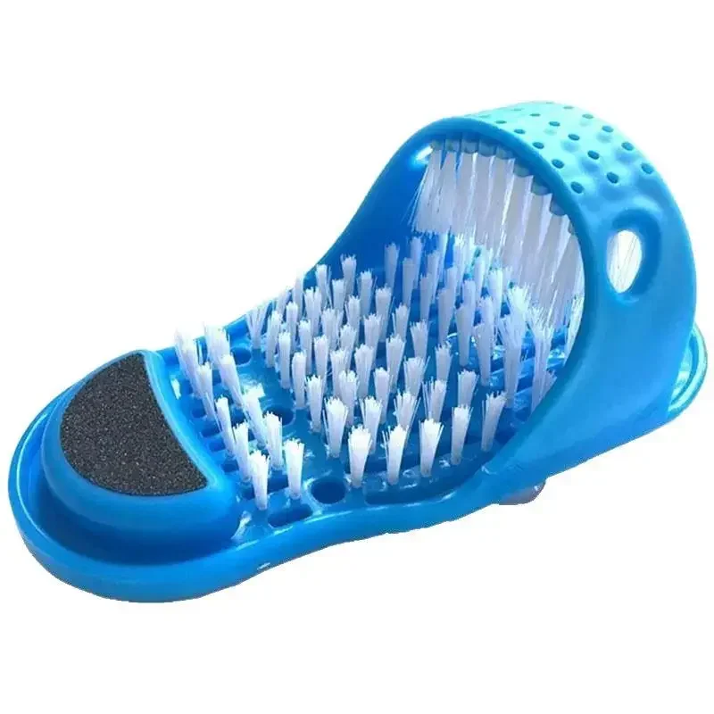 

Shower Foot Scrubber Massager Cleaner Spa Exfoliating Washer Wash Slipper Tools Bathroom Bath Foot Brushes Remove Dead Skin 1PC