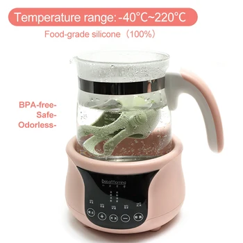 Baby Teether Gloves Kids Teething Silicone Dental Care Gums Anti-eating Hand ​Molar Stick BPA Free ​Baby Accessories Newborn 2