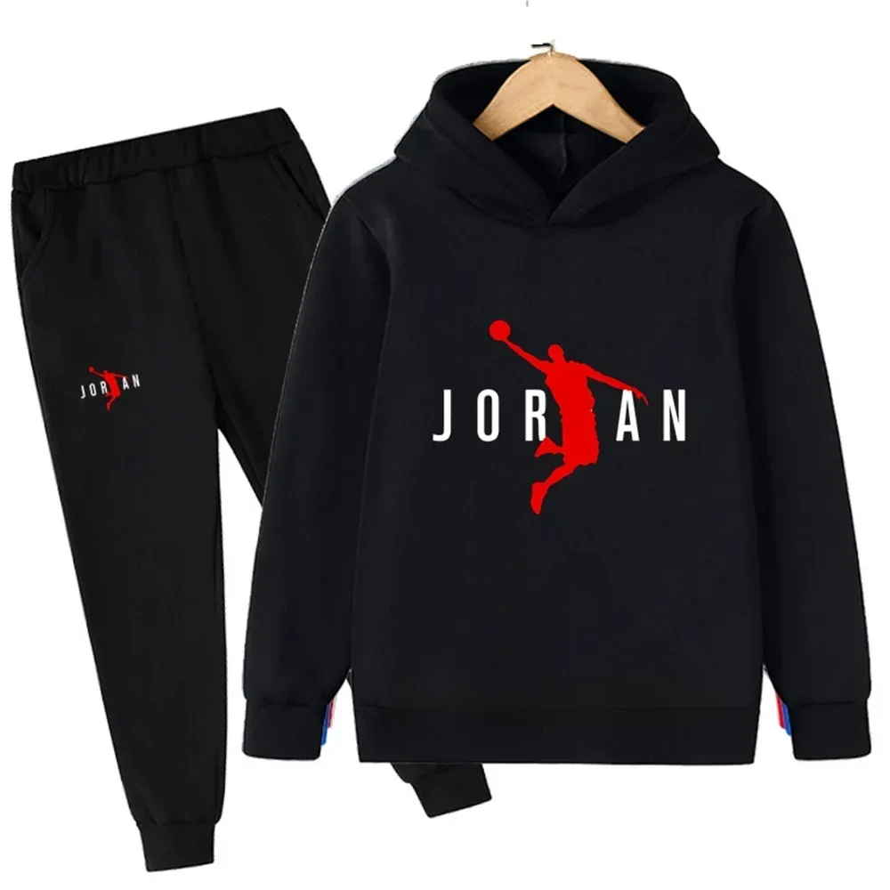 Kids Clothing Set, Kids Sports Suit, Children Sports Suit, Sportswear Hoodie + Trousers
