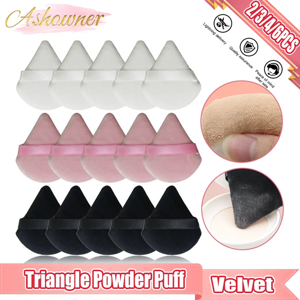 Triangle Powder Puff Soft Makeup Sponge for Face Make Up Eyes