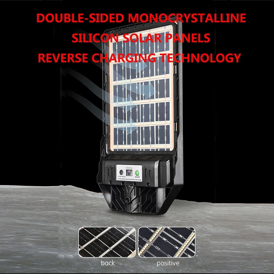 Reverse Charging Powerful Outdoor Solar Street Lamp From The Sun Powered Lights Motion Sensor Led Light Outdoors Yard Lighting