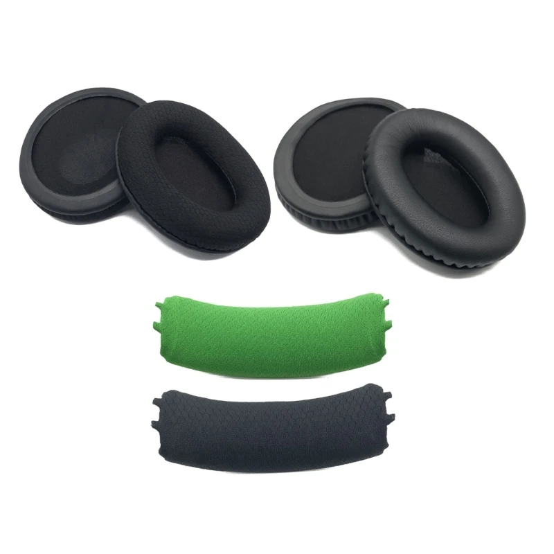

Ear Pads Headband Sponges Cushions Cover Replacement Cushions Earmuffs for KAIRA Gamings Headsets