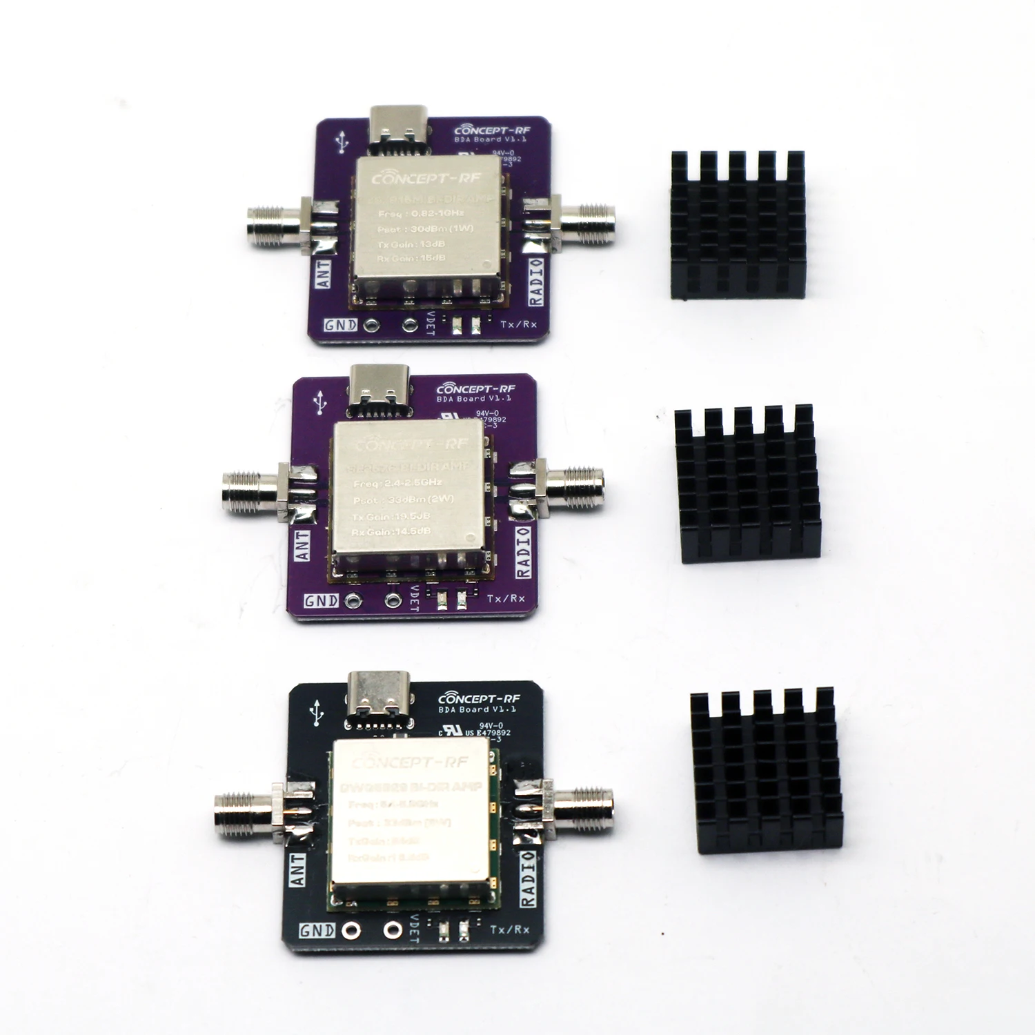 868M 915M 2.4G 5.8G Two-Way Amplifier 2W RF POWER AMP SMA Receiver  transmitter Signal LORA Helium Miner WiFi Drone Image Trans - AliExpress