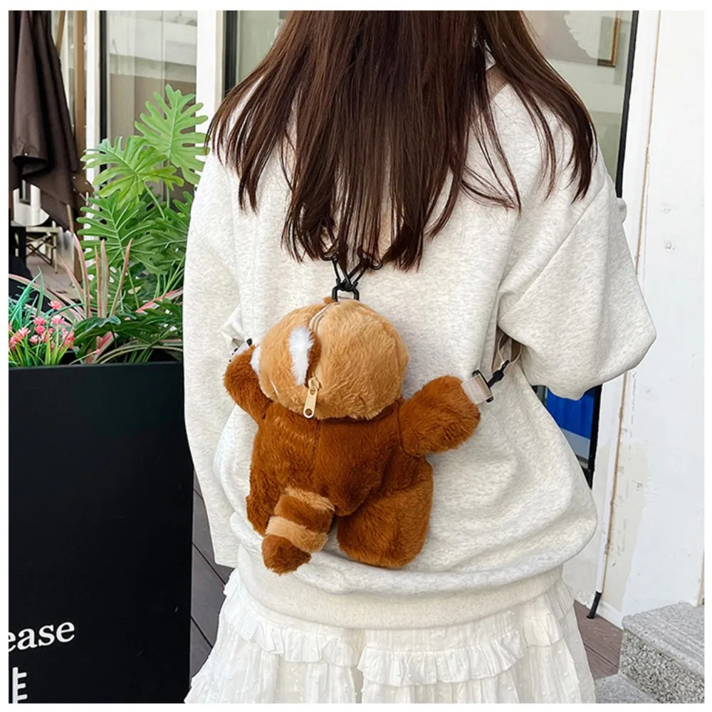 Fashion Penguin Panda Shoulder Bag Sheep Bear Large Capacity Doll Crossbody Bag Cute Comfortable Shopping Bag Women 4
