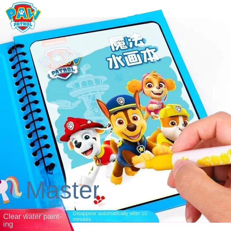 New-Cartoon-Paw-Patrol-Children-s-Magic-Water-Picture-Book-Repeated ...