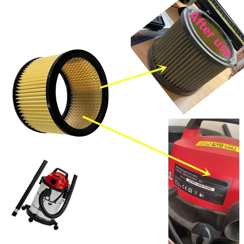 Lot De 3 Filtres En Mousse Pour Aspirateur Humide-sec TC-VC 1820/1815/1250 Etc. - Séchage Rapide, Réduction Bruit - 12