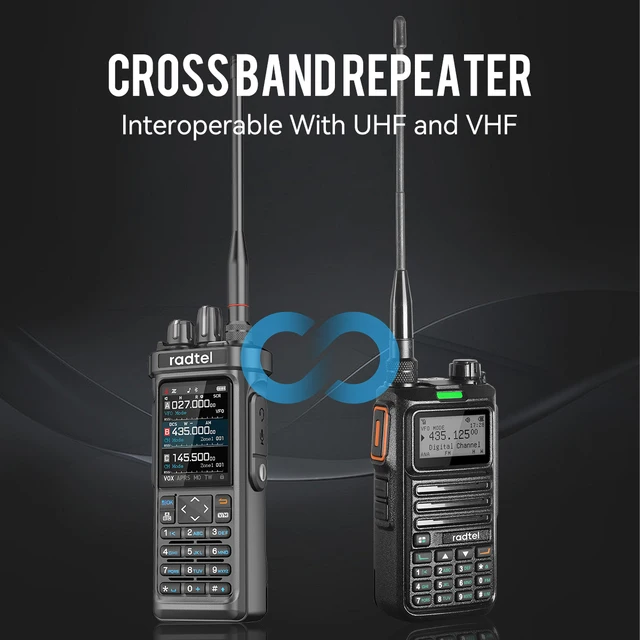 Radtel RT-950 PRO Receptor walkie-talkie AM/FM/CB/LSB/USB/CW cu GPS APRS 10W Bluetooth Programare telefon Radioamator RT-950PRO 2