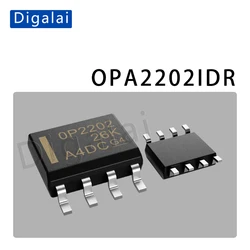 Enhanced Dual Op Amp - High - Speed, Low - Power, Precision - 2 Pack, SOP - 8 - 2pcs (OPA2202IDR)