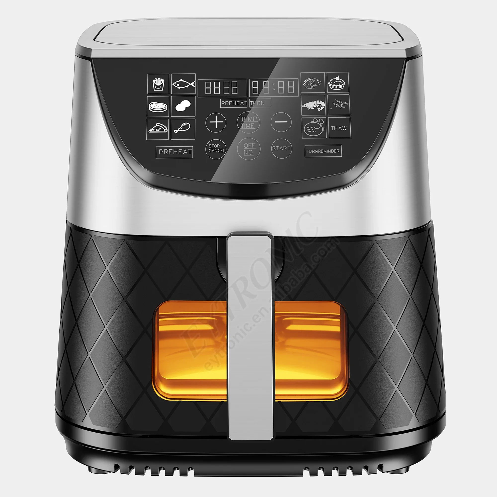 New 8L 10L consumer reports best air fryer good price digital air fryer without oil smart air fryer with LCD display 5