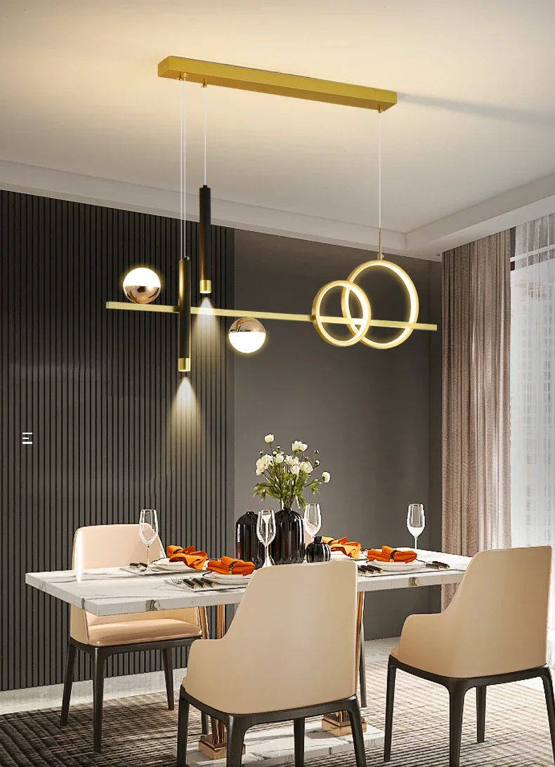 Description Picture 3 of itemModern Home Decor Dining Room Pendant Lights Indoor Lighting Ceiling Lamp Hanging Light Chandelier Lamps for Living Room Lamp