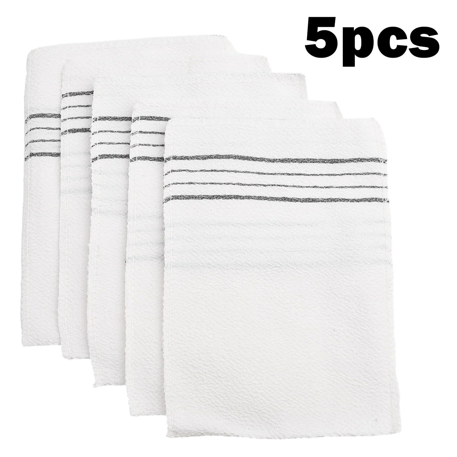 

5Pcs Exfoliating Bath Towel Korean Italy Asian Exfoliating Bath Washcloth Body Scrub Shower Soft Polyester Cotton Towels