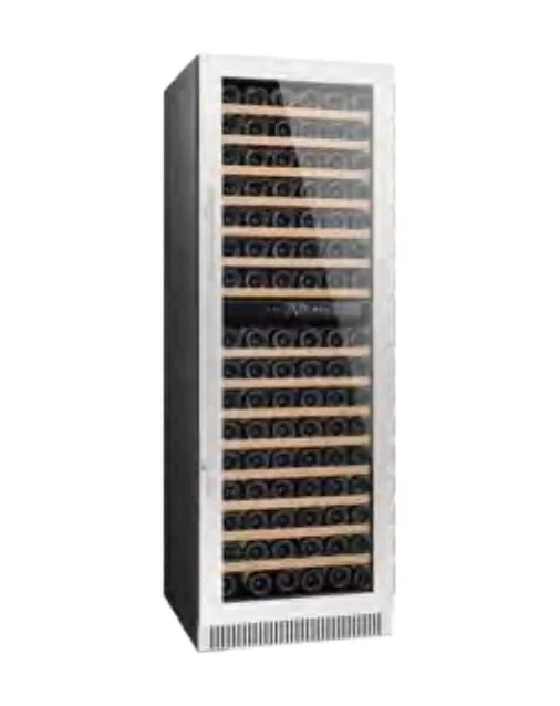Constant Temperature 740L 316 Bottles Glass Door Bar Cabinet Built In Wine Cooler Fridge Refrigerator