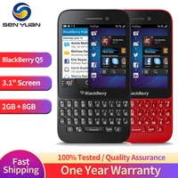 Original Blackberry Q5 4G Mobile Phone 3.1" 2GB RAM 8GB ROM 5MP+2MP WIFI Snapdragon S4 Plus Dual-Core BlackBerry q5 cellphone 1