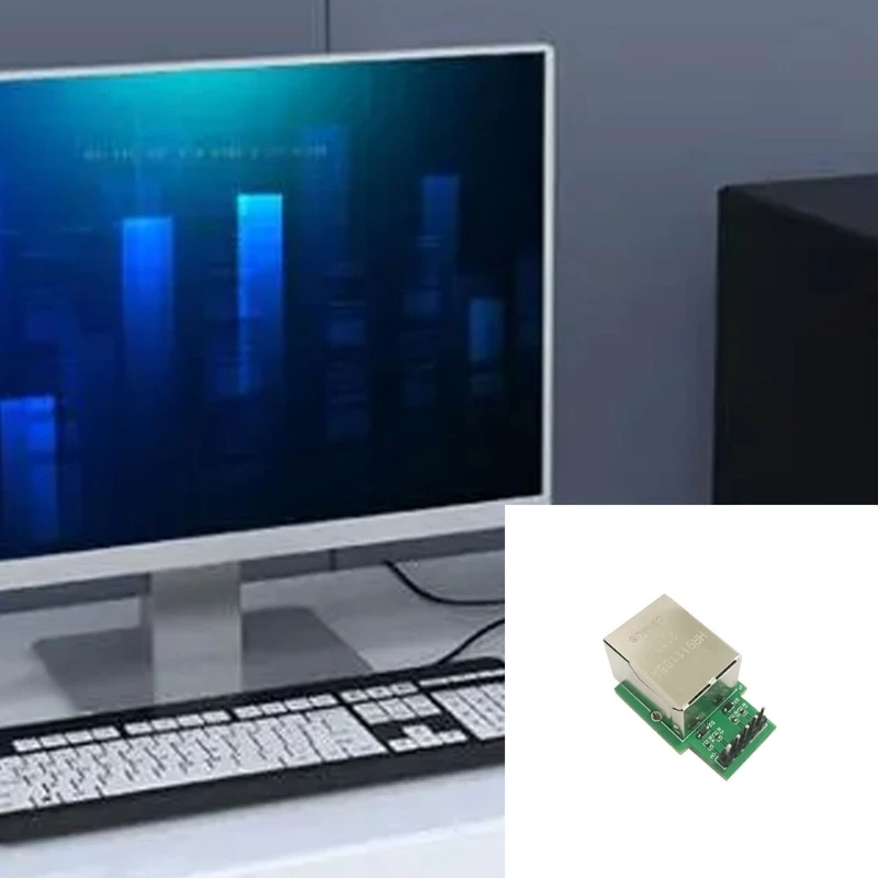 Milk 개발 보드용 고속 RJ45 네트워크 확장 모듈은 쉽고 빠른 속도로 더 많은 장치를 연결합니다.